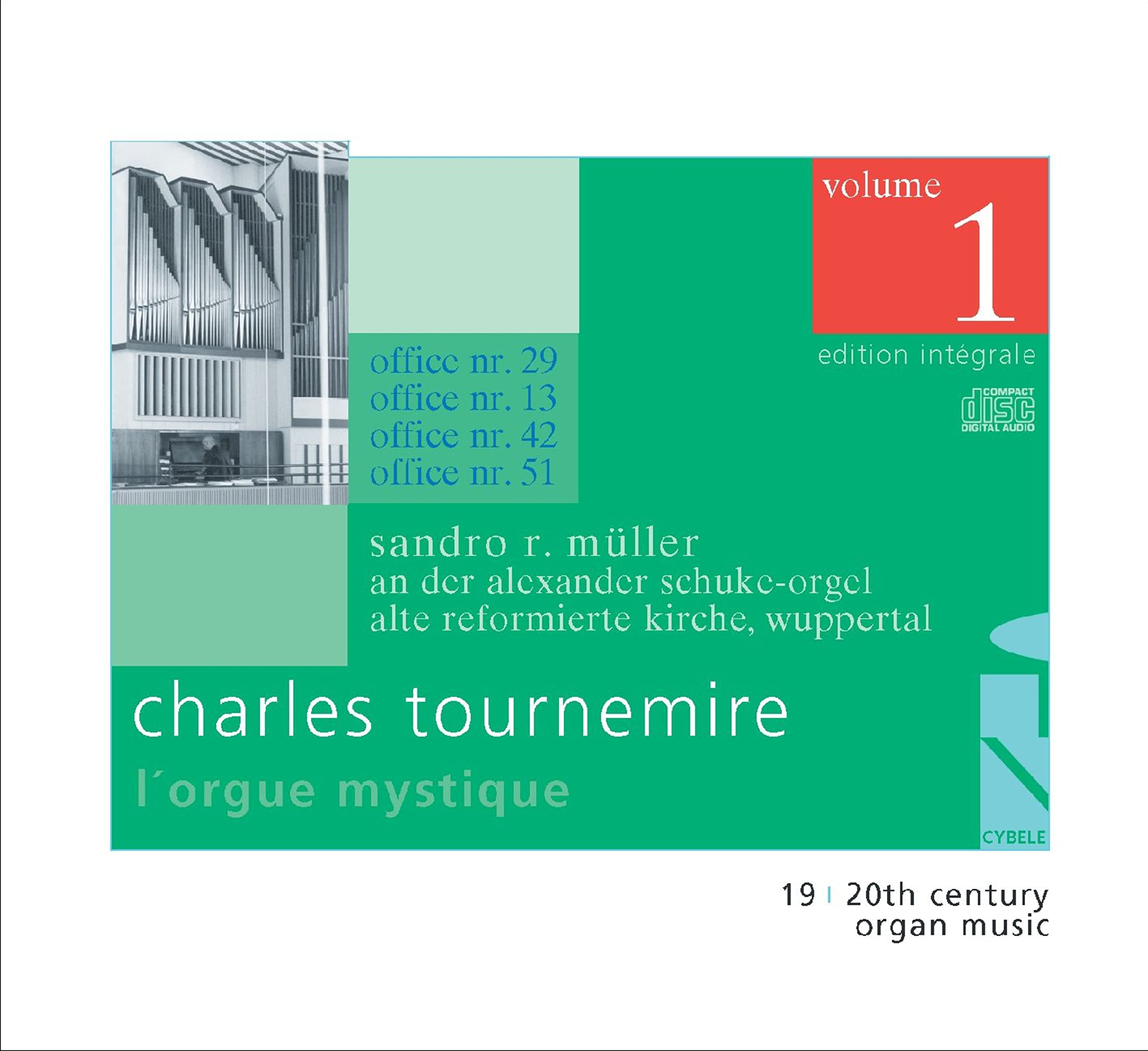 Amazon.co.jp: Tournemire: L'Orgue Mystique, Vol. 1: ミュージック
